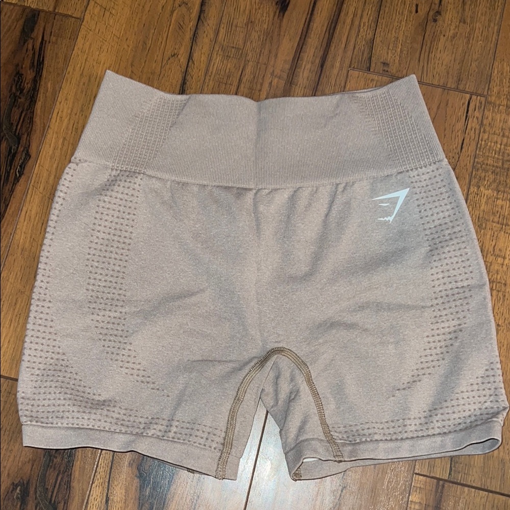 Women's Beige Gym Shorts